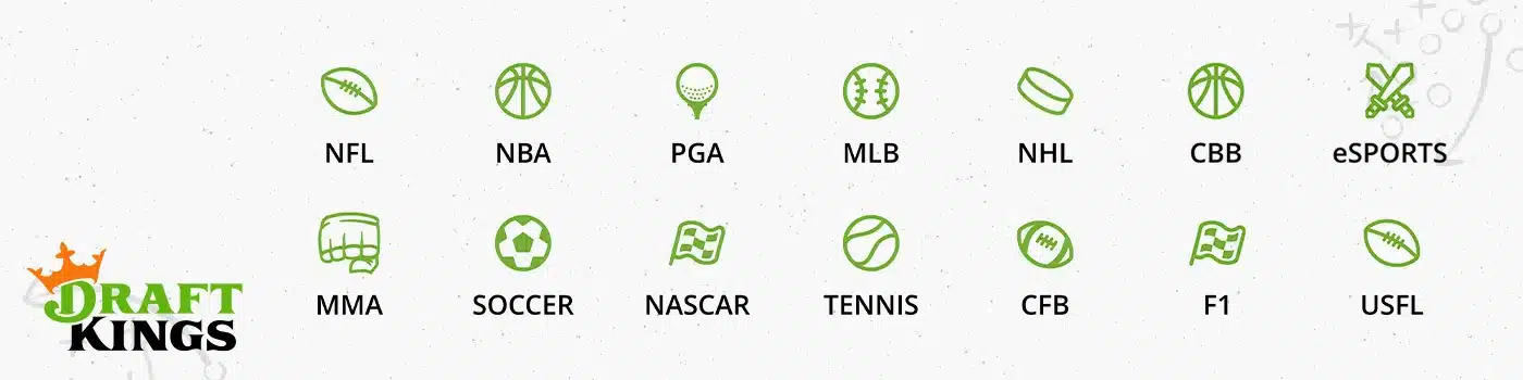 Ohiobettinghub Draftkings sportsbook games variety desktop banner